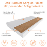 Kids Collective Kinderbett 70x140 / 80x160 Komplett Set inkl. Matratze, Lattenrost, Schublade & Rausfallschutz | Einzelbett für Kinder von 2 – 10 Jahren | weiß mit wählbarem Motiv