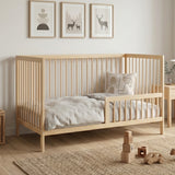 Kids Collective Babybett Kinderbett Gitterbett mit Rausfallschutz Baby Bett | stabiles Buchenholz | Juniorbett | made in Europe | Kinderzimmer Jugendzimmer Möbel | 60x120 & 70x140 cm
