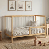Kids Collective Babybett Kinderbett Gitterbett mit Rausfallschutz Baby Bett | stabiles Buchenholz | Juniorbett | made in Europe | Kinderzimmer Jugendzimmer Möbel | 60x120 & 70x140 cm