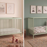 Kids Collective Babybett Kinderbett Gitterbett mit Rausfallschutz Baby Bett | stabiles Buchenholz | Juniorbett | made in Europe | Kinderzimmer Jugendzimmer Möbel | 60x120 & 70x140 cm