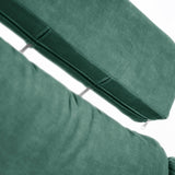Home Collective Ecksofa Sofa Couch Wohnlandschaft ausziehbar inkl. Bettkasten Schlafsofa Gästebett 250x200 cm L-Form | weicher Stoff & Bonnell-Federkern | verstellbare Kopfstützen