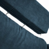 Home Collective Ecksofa Sofa Couch Wohnlandschaft ausziehbar inkl. Bettkasten Schlafsofa Gästebett 250x200 cm L-Form | weicher Stoff & Bonnell-Federkern | verstellbare Kopfstützen