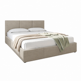 Home Collective Bett Doppelbett Polsterbett Bettgestell mit Lattenrost & Stauraum 120x200 140x200 160x200 180x200 cm mit Bettkasten, Kopfteil mit 3 Paneelen | weicher Samt