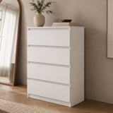 Home Collective Kommode Sideboard mit 3-6 Schubladen | Schubladenkommode Kommodenschrank Anrichte Schrank | Schlafzimmer Jugendzimmer Flur Möbel | modernes griffloses Design
