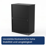 Home Collective Kommode Sideboard mit 3-6 Schubladen | Schubladenkommode Kommodenschrank Anrichte Schrank | Schlafzimmer Jugendzimmer Flur Möbel | modernes griffloses Design