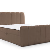 Home Collective Boxspringbett Polsterbett Doppelbett Bubble Bouclé Bett mit Stauraum viele Größen und Farben | Topper inklusive | modernes Design Schlafzimmer Jugendzimmer Möbel