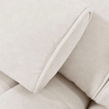 Home Collective Ecksofa Sofa Couch Wohnlandschaft ausziehbar inkl. Bettkasten Schlafsofa Gästebett 260x165 cm | weicher Velours & Easy Clean | Wohnzimmer Sofa L-Form | inkl. Kissen