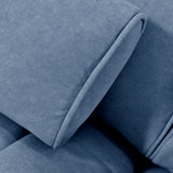 Home Collective Ecksofa Sofa Couch Wohnlandschaft ausziehbar inkl. Bettkasten Schlafsofa Gästebett 260x165 cm | weicher Velours & Easy Clean | Wohnzimmer Sofa L-Form | inkl. Kissen