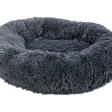 Rutschfestes Plüschbett mit Seitenwänden, 100 % Weiche Polypropylen-Vliesfüllung, Klein, Hundebett, Katzenbett