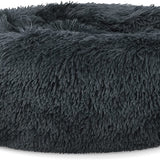 Rutschfestes Plüschbett mit Seitenwänden, 100 % Weiche Polypropylen-Vliesfüllung, Klein, Hundebett, Katzenbett