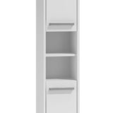 Meuble de salle de bain, meuble haut, étagère de salle de bain, lave-linge, sèche-linge, toilettes 30 x 170 x 30 cm (L x H x P)
