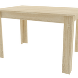 Table de salle à manger, table de cuisine, plateau en bois, table à manger, épaisseur 18 mm, cuisine et salon
