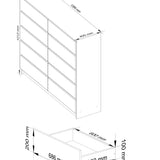 Kommode 140cm breit, Schlafzimmer und Wohnzimmer, vielseitig einsetzbar für Flur und Kinderzimmer