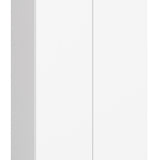 Armoire bureau étagère bibliothèque étagère blanc 60cm de large 180cm de haut