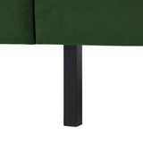 2-Sitzer, 3-Sitzer, Ecksofa Rechts oder Links, Couch, mit schwarzen Metallbeinen und modischem Veloursbezug