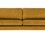 2-Sitzer, 3-Sitzer, Ecksofa Rechts oder Links, Couch, mit schwarzen Metallbeinen und modischem Veloursbezug