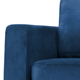 2-Sitzer, 3-Sitzer, Ecksofa Rechts oder Links, Couch, mit schwarzen Metallbeinen und modischem Veloursbezug