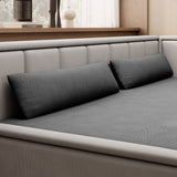 Canapé &amp; Daybed 3 places Canapé-lit 3 places avec 2 coussins décoratifs et rangements, gauche ou droite
