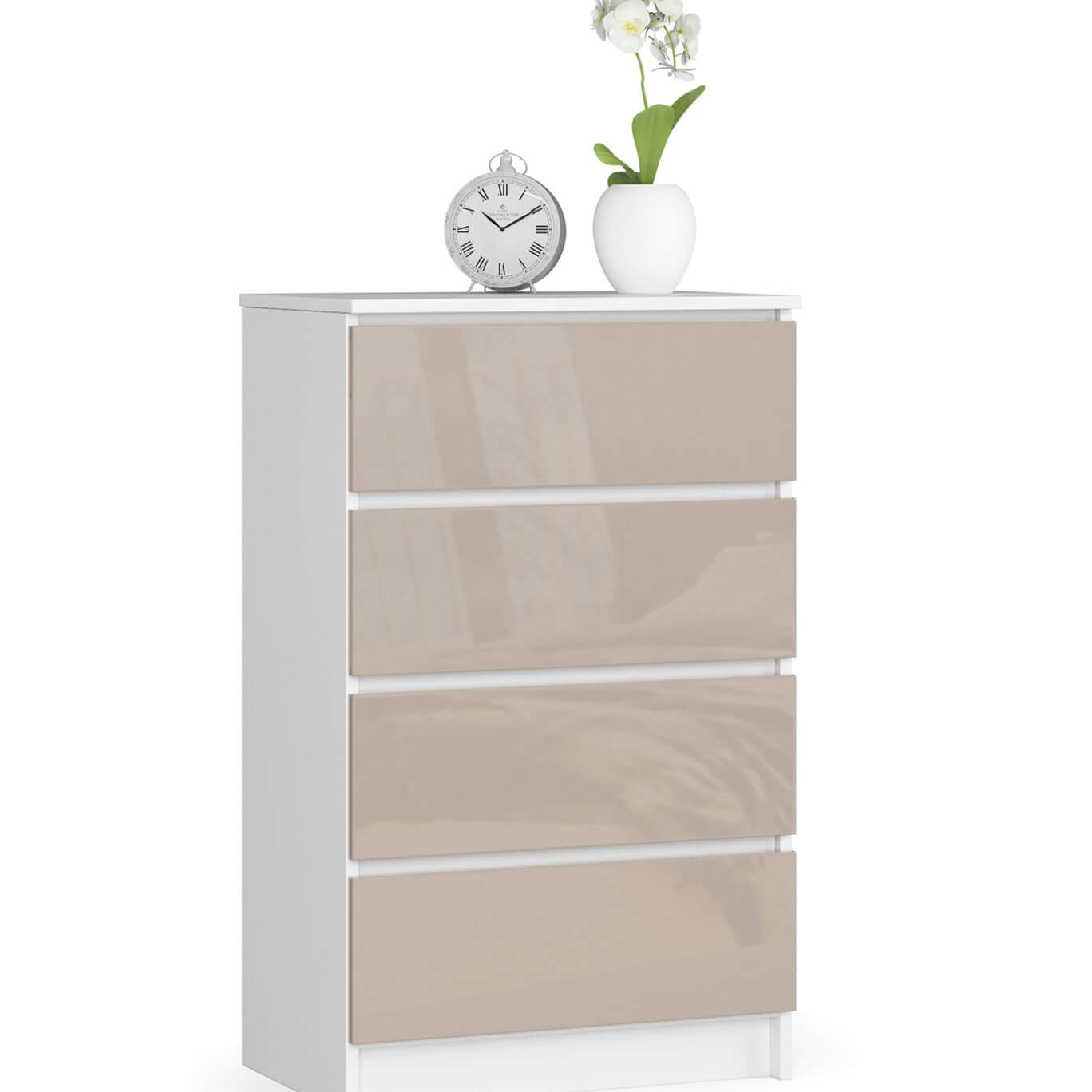 Kommode mit drei Schubladen 60 cm breit, Wohnzimmer, Schlafzimmer, Flur, Schrank, Sideboard, Highboard, viel Stauraum