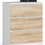 Kommode mit drei Schubladen 60 cm breit, Wohnzimmer, Schlafzimmer, Flur, Schrank, Sideboard, Highboard, viel Stauraum