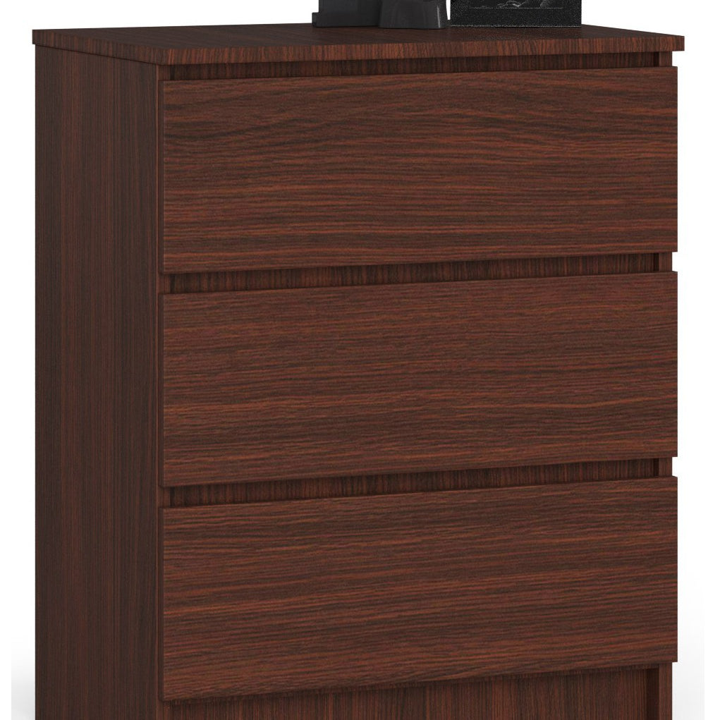 Commode avec trois tiroirs de 60 cm de large, salon, chambre, couloir, placard, buffet, buffet haut, beaucoup d'espace de rangement.