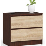 Kommode mit drei Schubladen 60 cm breit, Wohnzimmer, Schlafzimmer, Flur, Schrank, Sideboard, Highboard, viel Stauraum