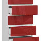 Kommode mit drei Schubladen 60 cm breit, Wohnzimmer, Schlafzimmer, Flur, Schrank, Sideboard, Highboard, viel Stauraum