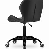 Drehstuhl für Kinderzimmer oder Büro höhenverstellbar Ergonomischer Sitzhöhe, 5-Speichen-Fußkreuz auf Gummirädern für reibungslose Mobilität 360-Grad-Drehung