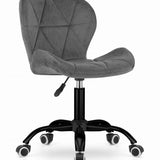 Drehstuhl für Kinderzimmer oder Büro höhenverstellbar Ergonomischer Sitzhöhe, 5-Speichen-Fußkreuz auf Gummirädern für reibungslose Mobilität 360-Grad-Drehung