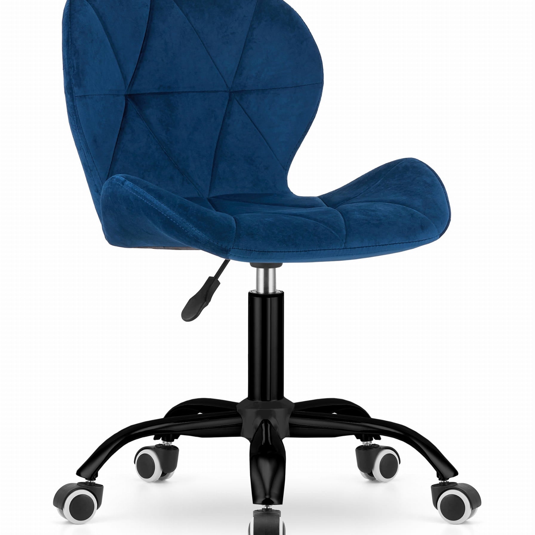 Chaise pivotante pour chambre d'enfant ou bureau réglable en hauteur Hauteur d'assise ergonomique, base à 5 rayons sur roulettes en caoutchouc pour une mobilité fluide Rotation à 360 degrés