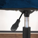 Drehstuhl für Kinderzimmer oder Büro höhenverstellbar Ergonomischer Sitzhöhe, 5-Speichen-Fußkreuz auf Gummirädern für reibungslose Mobilität 360-Grad-Drehung