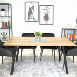 Chaise de salle à manger, chaise de cuisine, chaise de bureau, chaise ergonomique, rembourrée en velours, parfaite pour le salon, le bureau, la chambre ou la salle à manger, charge maximale 120 kg pieds en métal noir