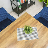 Chaise de salle à manger, chaise de cuisine, chaise de bureau, chaise ergonomique, rembourrée en velours, parfaite pour le salon, le bureau, la chambre ou la salle à manger, charge maximale 120 kg pieds en métal noir