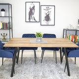 Chaise de salle à manger, chaise de cuisine, chaise de bureau, chaise ergonomique, rembourrée en velours, parfaite pour le salon, le bureau, la chambre ou la salle à manger, charge maximale 120 kg pieds en métal noir