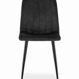 Ensemble de 1, 2 ou 4 chaises tapissées, chaises de salle à manger, chaises de salon, tapissées, disponible en plusieurs coloris