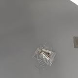 Miroir rond - 80 cm de diamètre, design minimaliste, parfait pour salle de bain, couloir, salon - Qualité durable, facile à accrocher avec les vis fournies