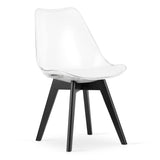 Esszimmerstuhl Stuhl Wohnzimmerstuhl 4x, 2x oder 1x, bequemer & stabiler Schalenstuhl in 11 verschiedenen Farben