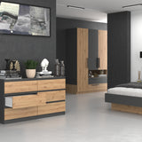 Kommode mit Schubladen, Schlafzimmer Flur Nachttisch, Schrank, Sideboard, Highboard
