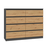 Kommode mit Schubladen, Schlafzimmer Flur Nachttisch, Schrank, Sideboard, Highboard