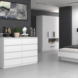 Kommode mit Schubladen, Schlafzimmer Flur Nachttisch, Schrank, Sideboard, Highboard