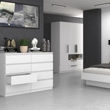 Kommode mit Schubladen, Schlafzimmer Flur Nachttisch, Schrank, Sideboard, Highboard