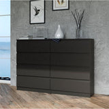 Kommode mit Schubladen, Schlafzimmer Flur Nachttisch, Schrank, Sideboard, Highboard