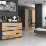 Kommode mit Schubladen, Schlafzimmer Flur Nachttisch, Schrank, Sideboard, Highboard