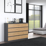Kommode mit Schubladen, Schlafzimmer Flur Nachttisch, Schrank, Sideboard, Highboard