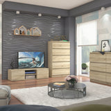 Moderner Kleiderschrank mit Schublade | 2-türiger Kleiderschrank Garderobenschrank | Platzsparender Schrank für Schlafzimmer, Ankleidezimmer, Flur, Kinderzimmer | 60x35x180 cm (BxTxH)
