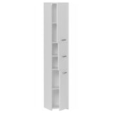 Badezimmerschrank, Badschrank, Badregal | 3 Türen 5 Einlegeböden & 2 Türen 5 Einlegeböden | Funktional & langlebig | 30x30x170 cm (BxTxH)