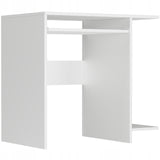 Computertisch, kleiner Schreibtisch, Arbeitstisch | Mit Tastaturablage und Stauraum | Stabil & pflegeleicht | 80x50x75 cm (BxTxH)