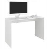 Eckschreibtisch mit Stauraum, Ecktisch, Schreibtisch L-Form | 2 Einlegeböden, 1 Tür, 1 Schublade | 120x120x79 cm (BxTxH)