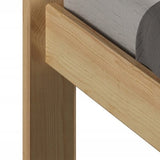 Bett, Bettrahmen, Einzelbett, Holzbett | Massives Kiefernholz | Stabil & Langlebig | 72 cm hoch | Erhältlich in 90x200, 120x200, 140x200 und 160x200 cm