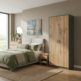 Armoire armoire polyvalente avec amortisseur de porte SOFT CLOSE (en option) blanc 74 cm largeur 180 cm hauteur avec quatre ou six étagères, classeur organisateur d'armoire domestique en bois MDF